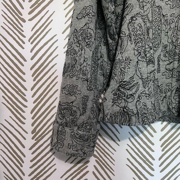 Chicos Jacket/Button Sweater Sz 2/LG - Picture 5 of 8